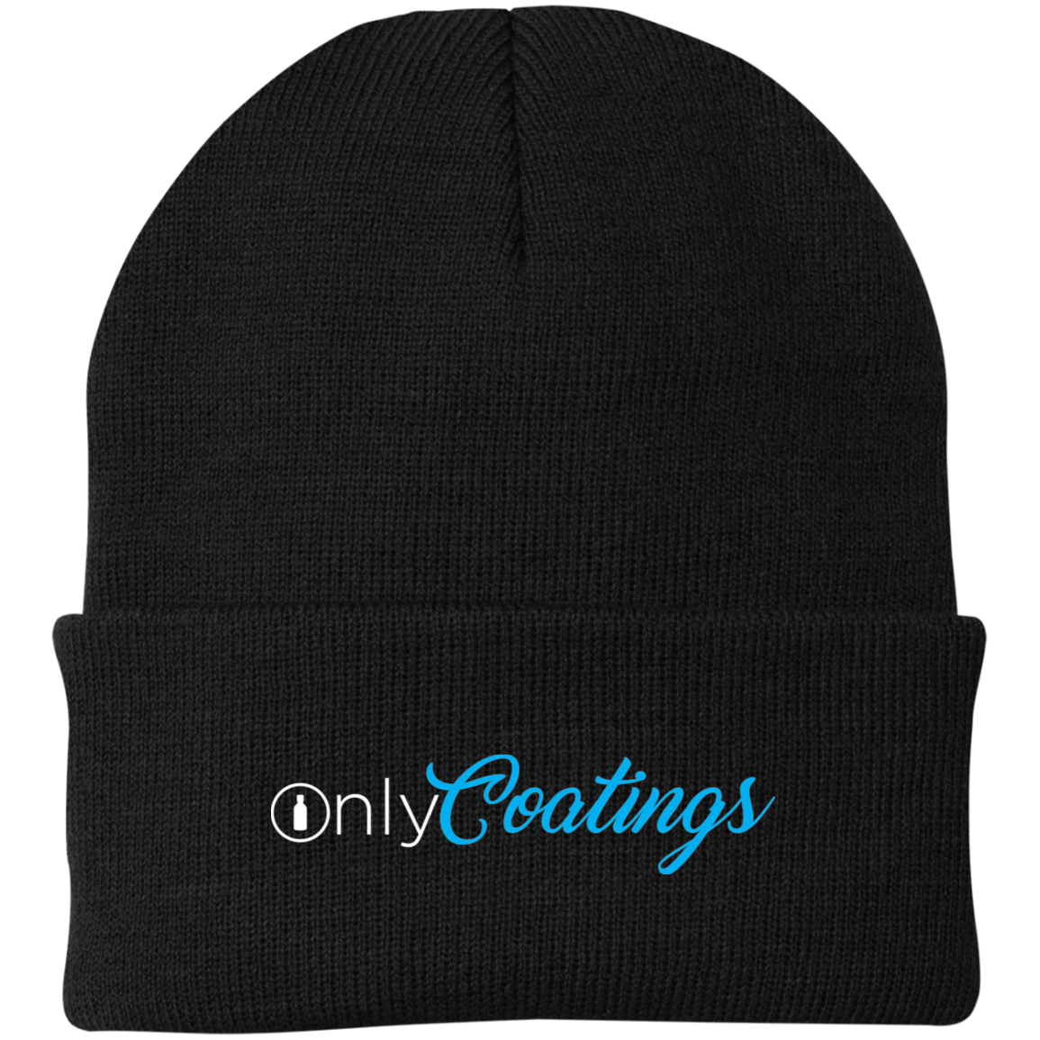 OnlyCoatings Embroidered Knit Cap