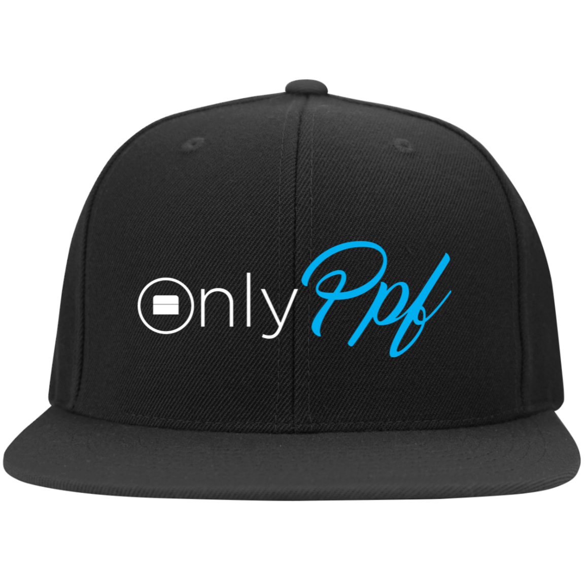 OnlyPPF Embroidered Flat Bill Twill Flexfit Cap