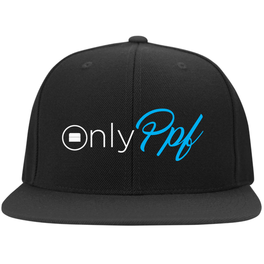 OnlyPPF Embroidered Flat Bill Twill Flexfit Cap
