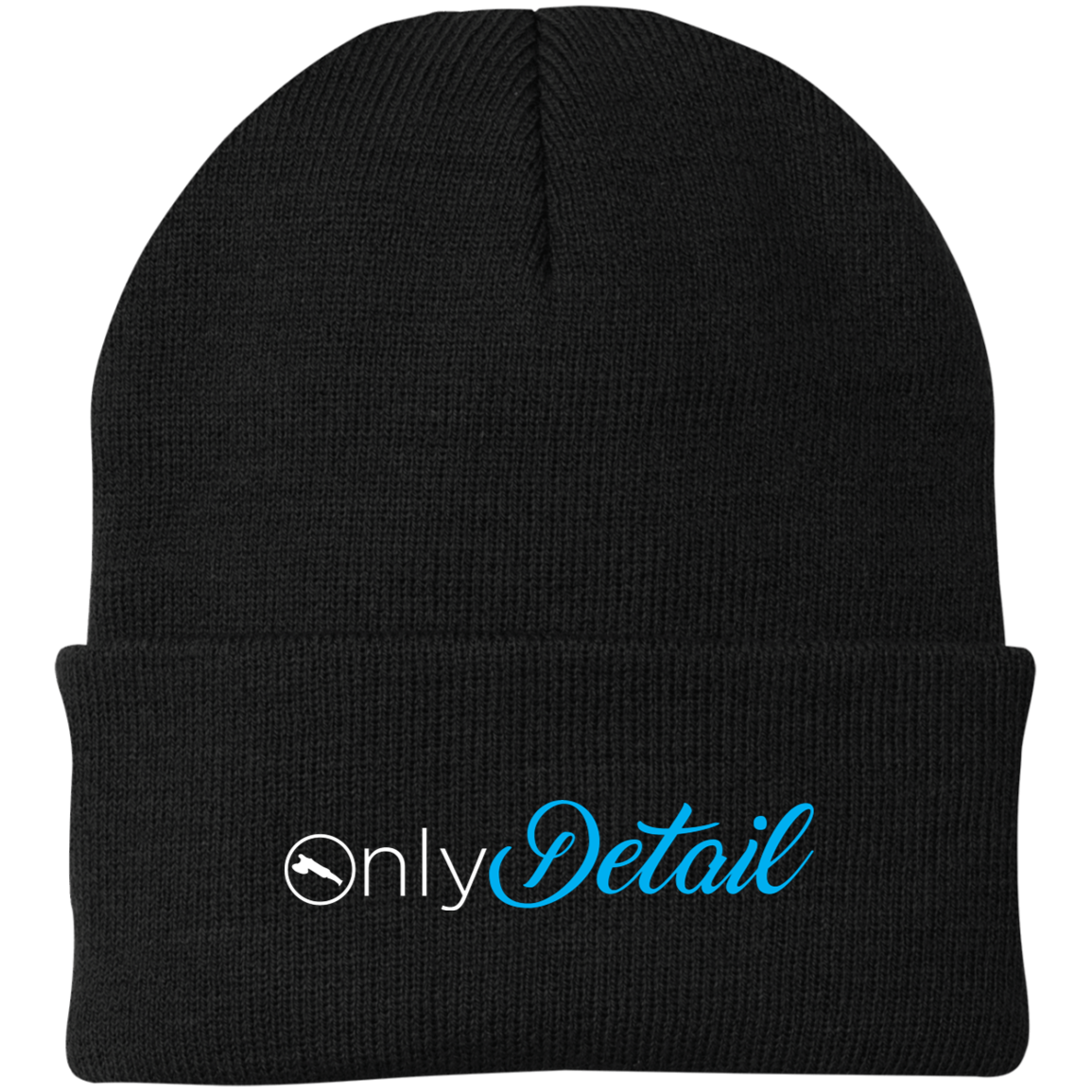 OnlyDetail Embroidered Knit Cap