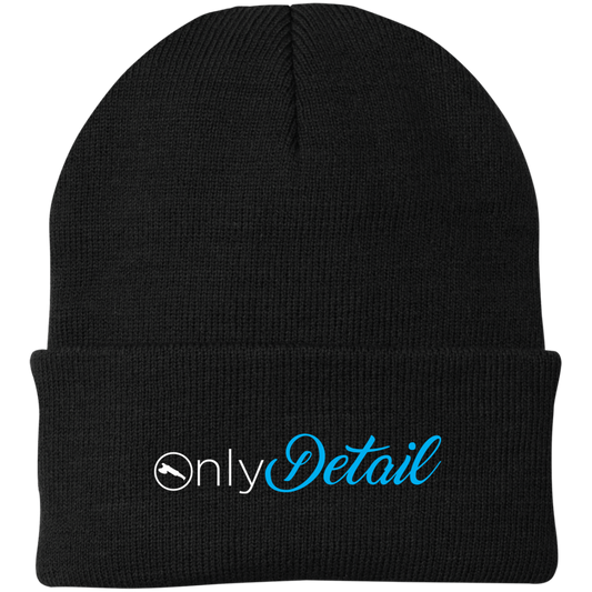 OnlyDetail Embroidered Knit Cap